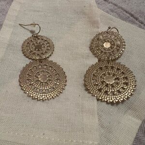 Boho Gold Dangle Earrings